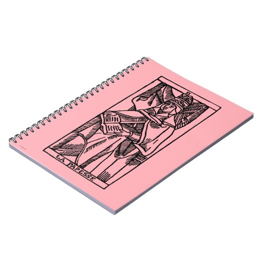 Tarotkaart: Popess Notitieboek (Linkerzijde)