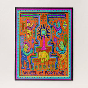 TAROTKAART - RAD VAN FORTUIN LEGPUZZEL