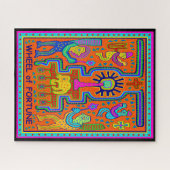 TAROTKAART - RAD VAN FORTUIN LEGPUZZEL (Horizontaal)