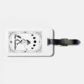 Tarotkaart Reiziger Astrologie Sterrenbeeld Cadeau Bagagelabel (Achterkant horizontaal)