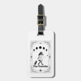 Tarotkaart Reiziger Astrologie Zodiac Teken Cadeau Bagagelabel