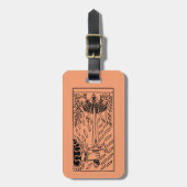 Tarotkaart: Smertijd Bagagelabel (Voorkant verticaal)