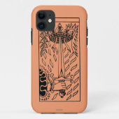 Tarotkaart: Smertijd Case-Mate iPhone Case (Achterkant)
