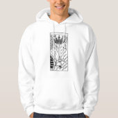 Tarotkaart: Smertijd Hoodie (Voorkant)