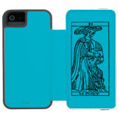 Tarotkaart: Sterkte Incipio iPhone Portemonnee Hoesje (Agenda Open)