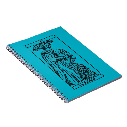 Tarotkaart: Sterkte Notitieboek (Rechterzijde)