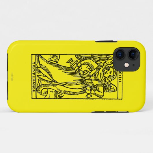 Tarotkaart: Temperatuur Case-Mate iPhone Case (Achterkant (horizontaal))