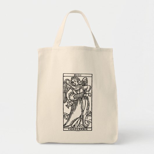 Tarotkaart: Temperatuur Tote Bag (Voorkant)