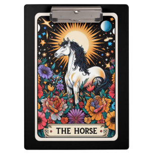 Tarotkaart van het Paard – Spirituele Kracht, Vrij Klembord