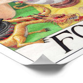 Tarotkaart voor het lot poster (Hoek)