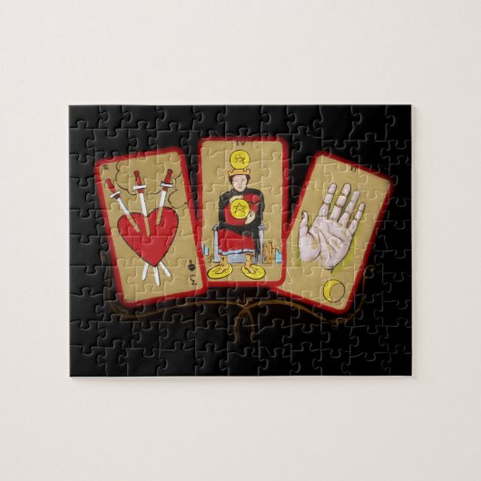 Tarotkaarten (1) legpuzzel (Horizontaal)