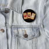 Tarotkaarten (1) ronde button 5,7 cm (In situ)