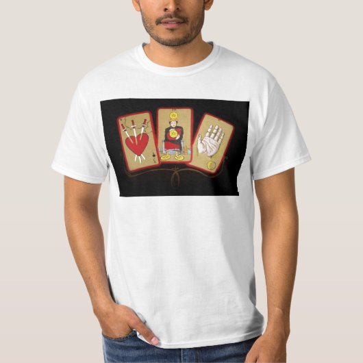 Tarotkaarten (1) t-shirt (Voorkant)