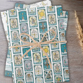 Tarotkaarten Baby Shower  Inpakpapier Vel