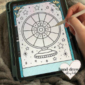 Tarotkaarten Baby Shower Tissuepapier