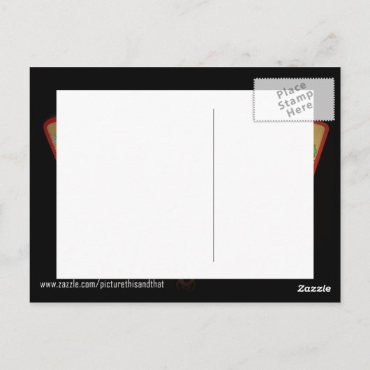 Tarotkaarten Briefkaart (Achterkant)