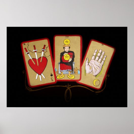 Tarotkaarten Poster (Voorkant)