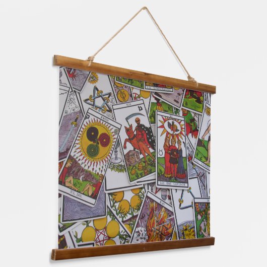 tarotkaarten tapijt hangend wandkleed (Gebogen)