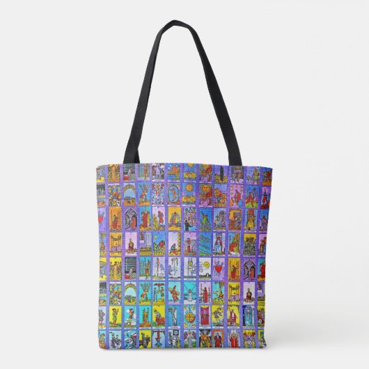 Tarotkaarten Tote Bag (Achterkant)