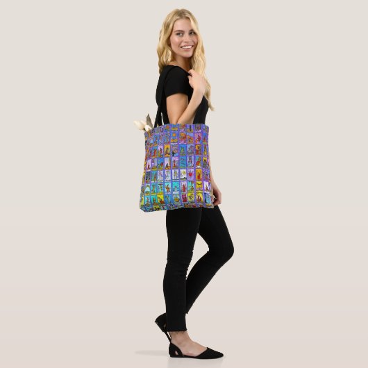 Tarotkaarten Tote Bag (Op model)