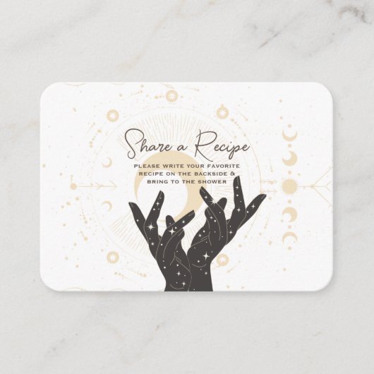 Tarotkaarten | Trouwrecept kaart | Neutralen (Voorkant)