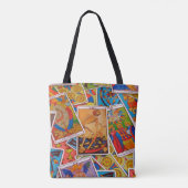 tarotkaartencanvas tas (Achterkant)