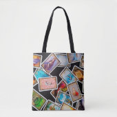 tarotkaartencanvas tas (Voorkant)