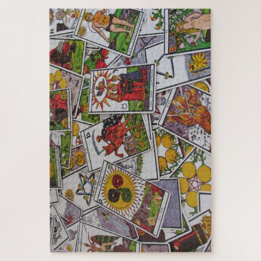 tarotkaartenpuzzel legpuzzel (Verticaal)