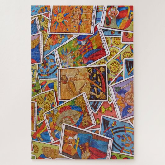 tarotkaartenpuzzel legpuzzel (Verticaal)