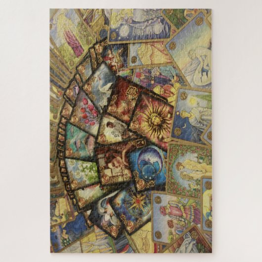 tarotkaartenpuzzel legpuzzel (Verticaal)