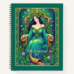 Tarotkaartillustratie, Het Keizerin Journaal Notitieboek