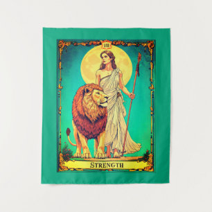 Tarotkaartillustratie, Kracht Wandkleed