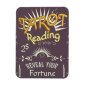 Tarotlezer vintage afdruk magneet (Verticaal)