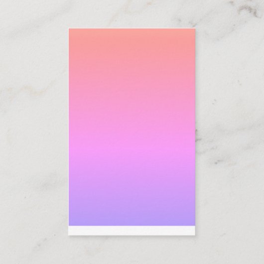 Tarotlezer Visitekaartje (Achterkant)