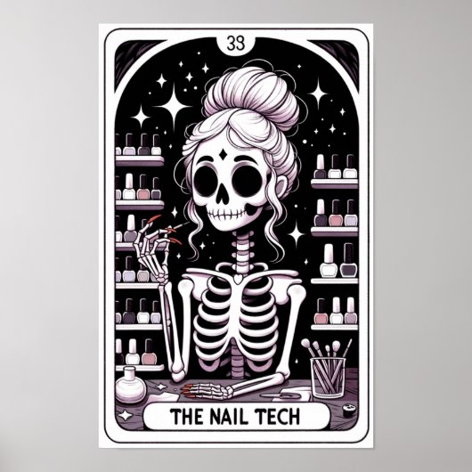 Tarotnageltechnicus Poster (Voorkant)