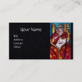 TAROTS OF LOST SHADOWS PAUS HIEROPHANT Zwart Papie Visitekaartje (Voorkant)