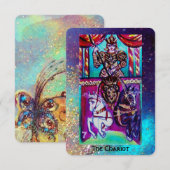 TAROTS OF THE LOST SHADOWS / THE CHARIOT Pearl Aankondiging (Voorkant / Achterkant)