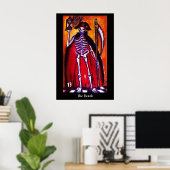 TAROTS VAN DE VERLOREN SCHADUWEN De Dood Poster (Thuiskantoor)