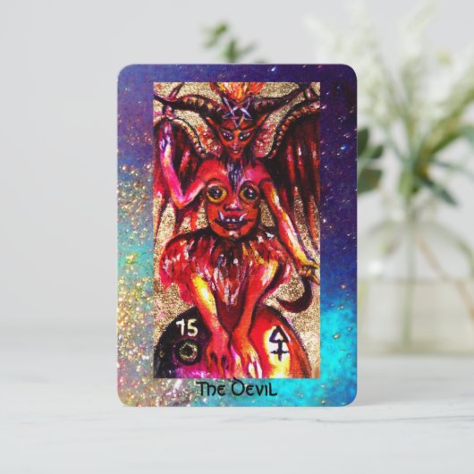 TAROTS VAN DE VERLOREN SCHADUWEN / DE DUIVELSE PAR AANKONDIGING (Staand voorkant)