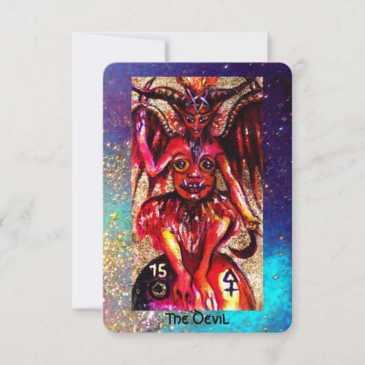 TAROTS VAN DE VERLOREN SCHADUWEN / DE DUIVELSE PAR AANKONDIGING (Voorkant)