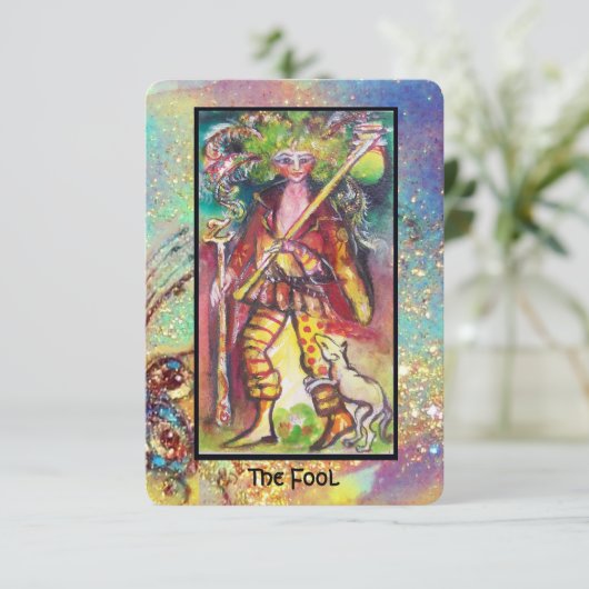 TAROTS VAN DE VERLOREN SCHADUWEN / DE DWAAS AANKONDIGING (Staand voorkant)