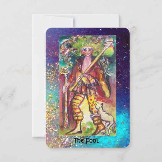 TAROTS VAN DE VERLOREN SCHADUWEN / DE DWAAS AANKONDIGING (Voorkant)