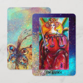 TAROTS VAN DE VERLOREN SCHADUWEN / DE GERECHTIGHEI AANKONDIGING (Voorkant / Achterkant)