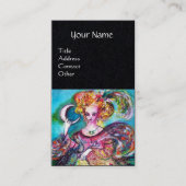 TAROTS VAN DE VERLOREN SCHADUWEN / DE MAAN LADY ZW VISITEKAARTJE (Voorkant)