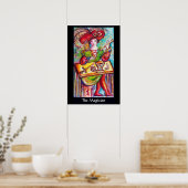 TAROTS VAN DE VERLOREN SCHADUWEN /DE MAGIËR POSTER (Keuken)