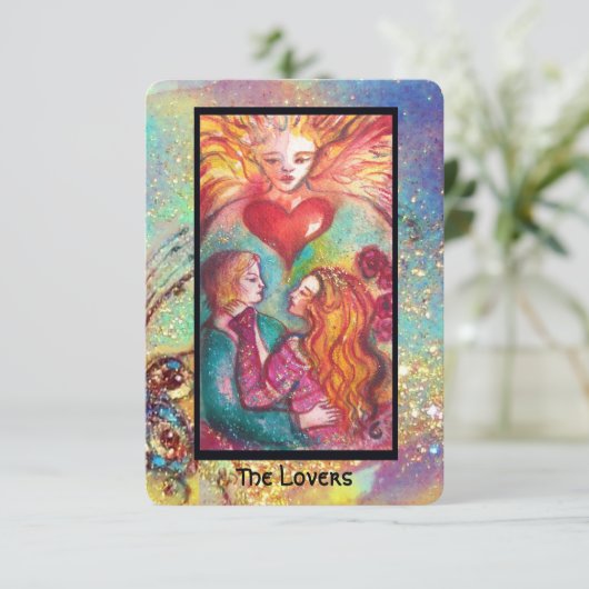 TAROTS VAN DE VERLOREN SCHADUWEN / DE MINNAARS AANKONDIGING (Staand voorkant)