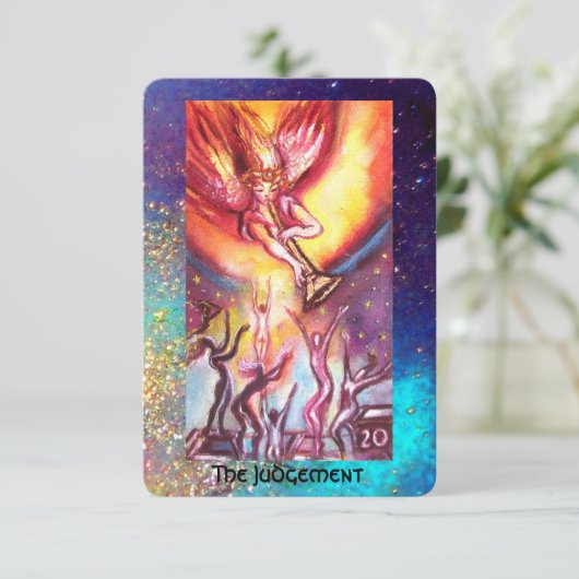 TAROTS VAN DE VERLOREN SCHADUWEN / DE OORDEELSPARE AANKONDIGING (Staand voorkant)