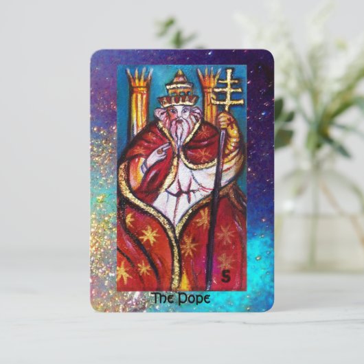 TAROTS VAN DE VERLOREN SCHADUWEN / DE PAUSELIJKE P AANKONDIGING (Staand voorkant)