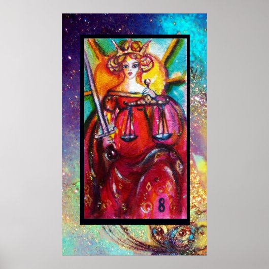 TAROTS VAN DE VERLOREN SCHADUWEN /DE RECHTVAARDIGH POSTER (Voorkant)