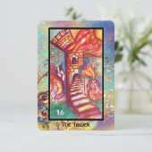 TAROTS VAN DE VERLOREN SCHADUWEN / DE TOREN AANKONDIGING (Staand voorkant)